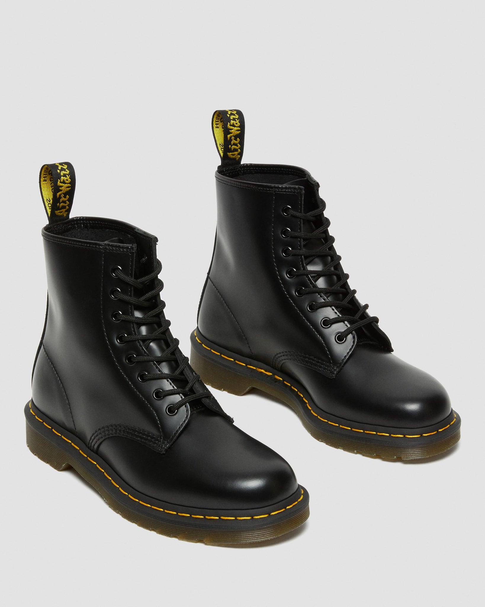Bottines 1460 en cuir lisse