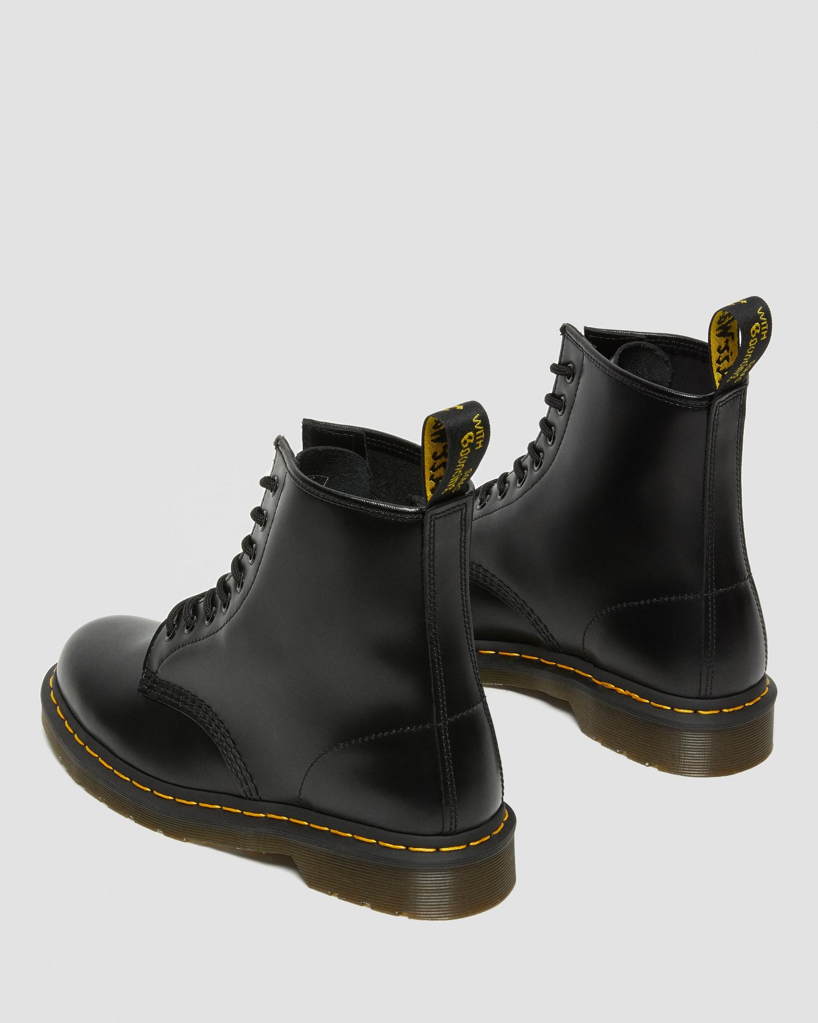 Bottines 1460 en cuir lisse