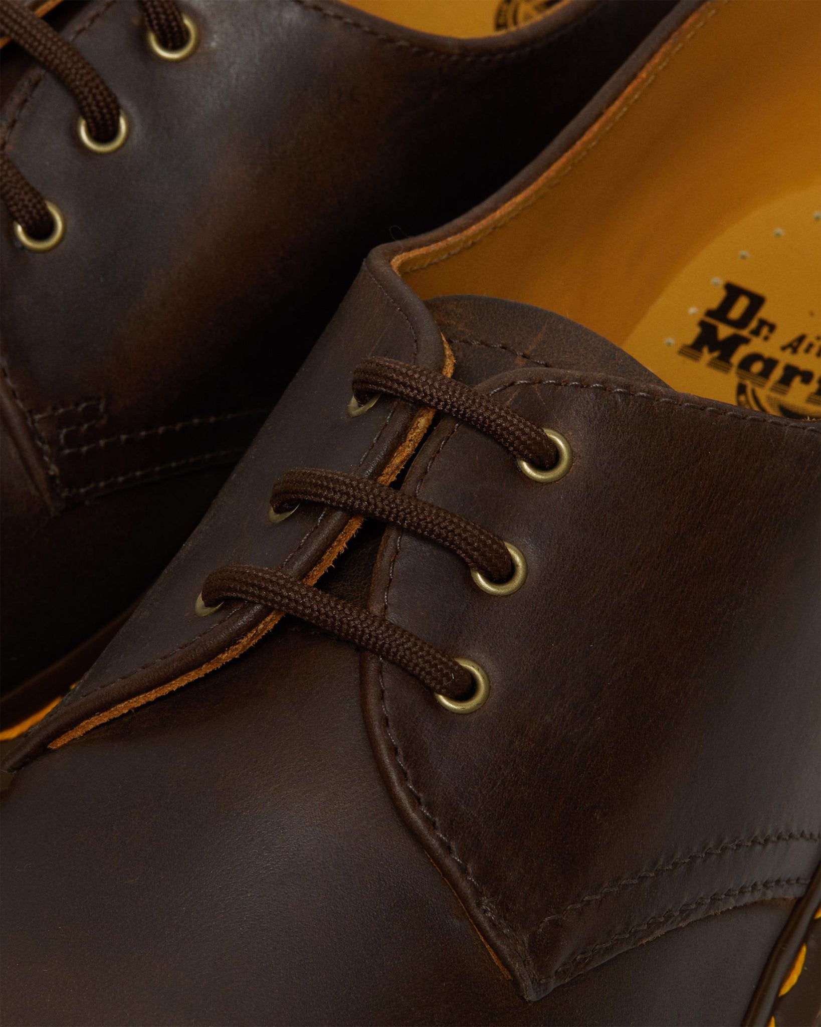 Chaussures Oxford 1461 en cuir Crazy Horse