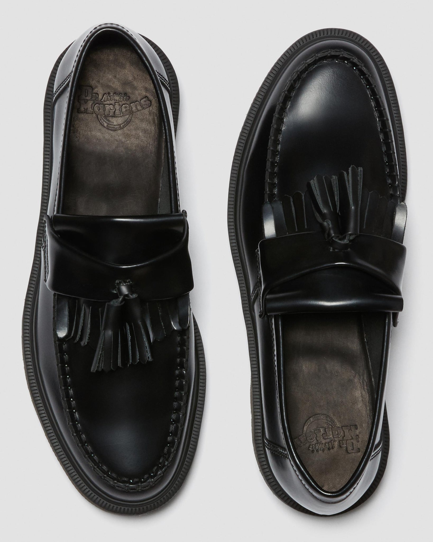Mocassins Adrian en cuir verni lisse