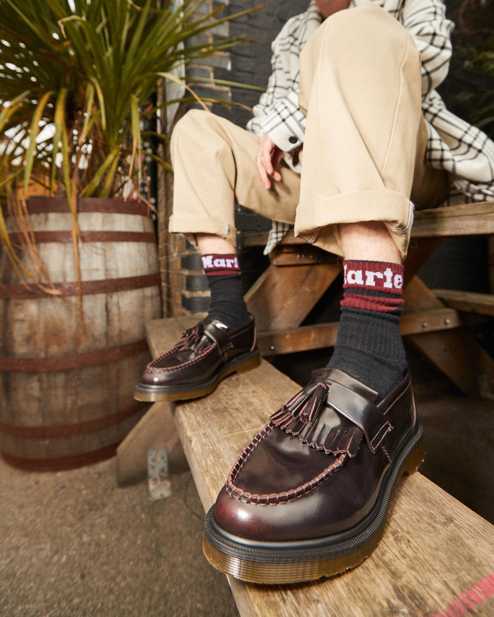Mocassins Adrian en cuir Arcadia