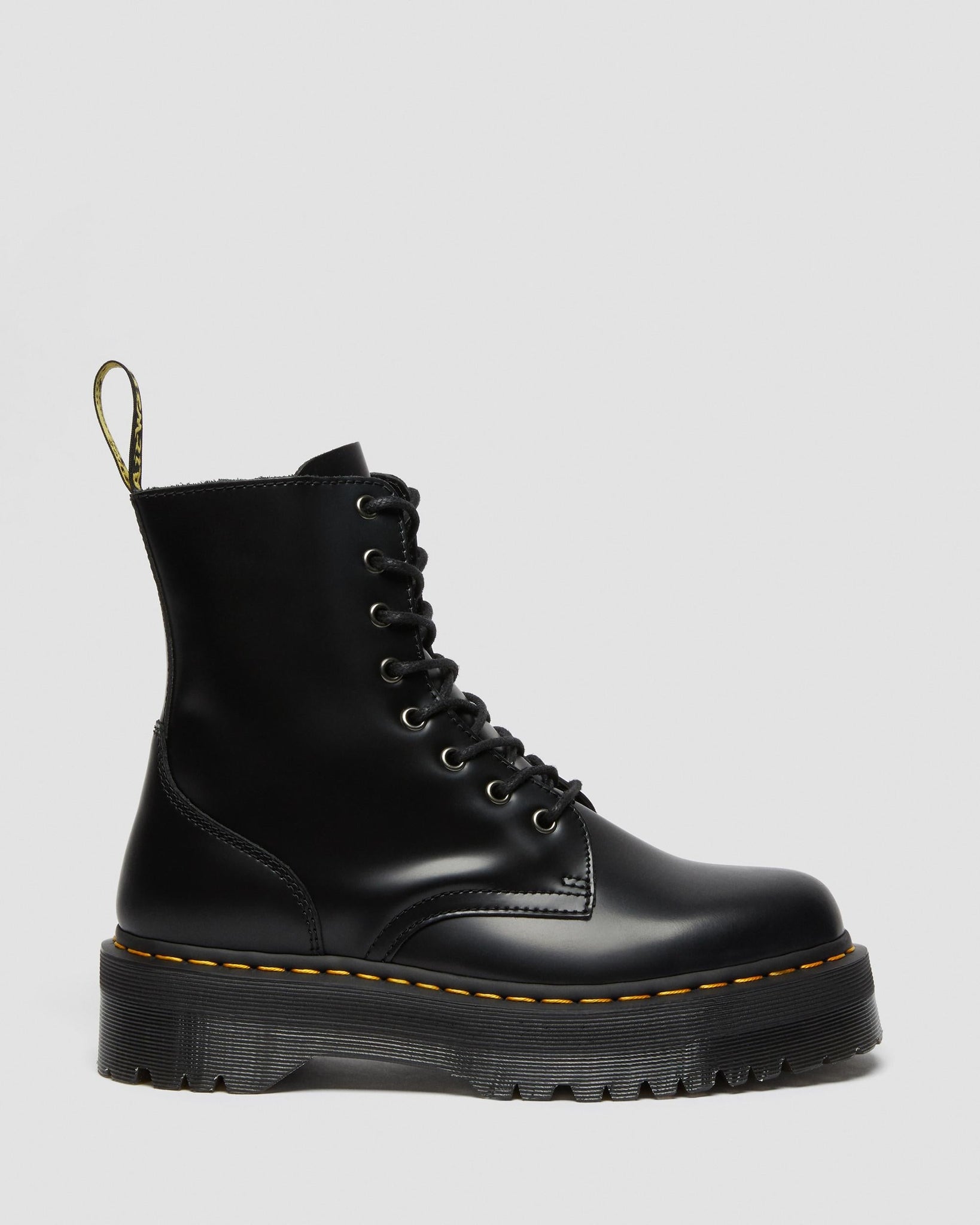 Bottes Jadon à plateforme en cuir lisse verni