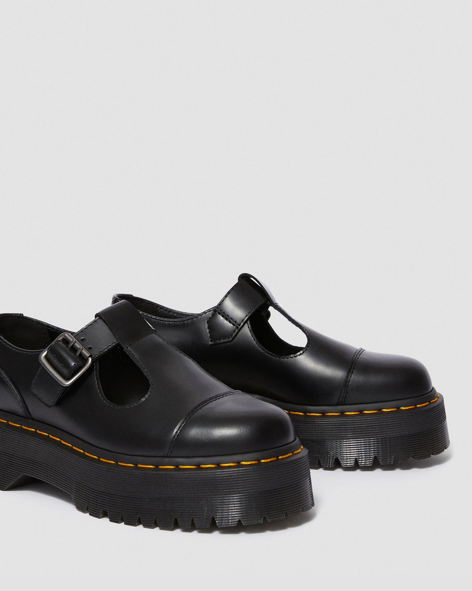 Chaussures Bethan en cuir verni lisse
