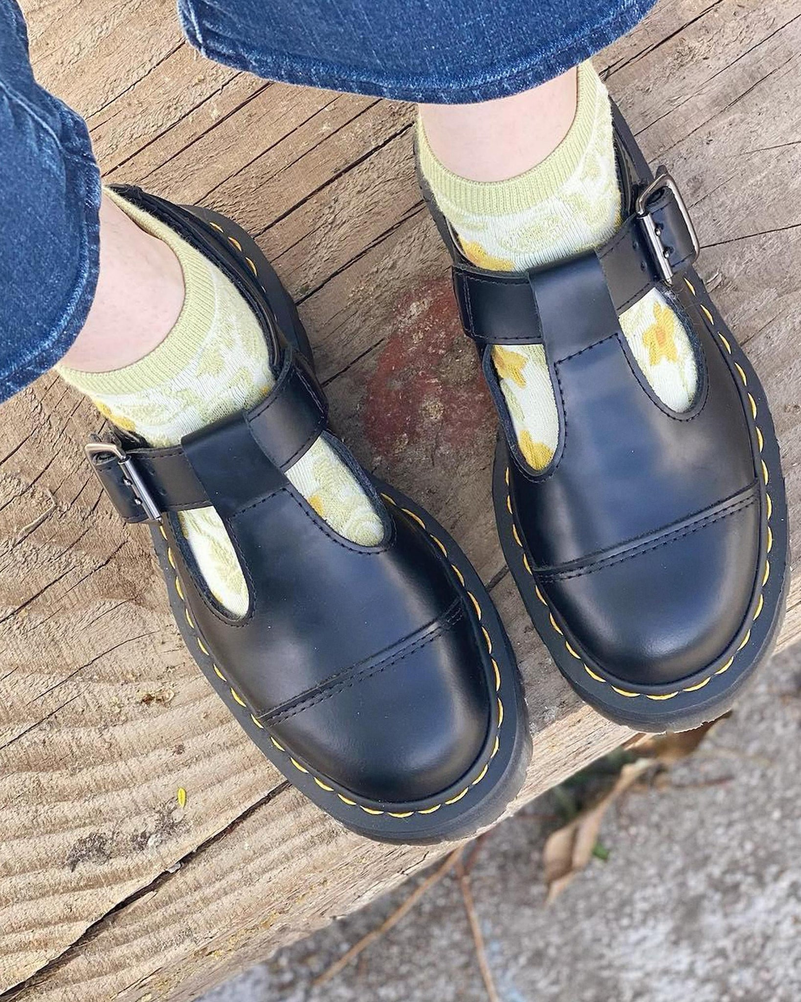 Chaussures Bethan en cuir verni lisse