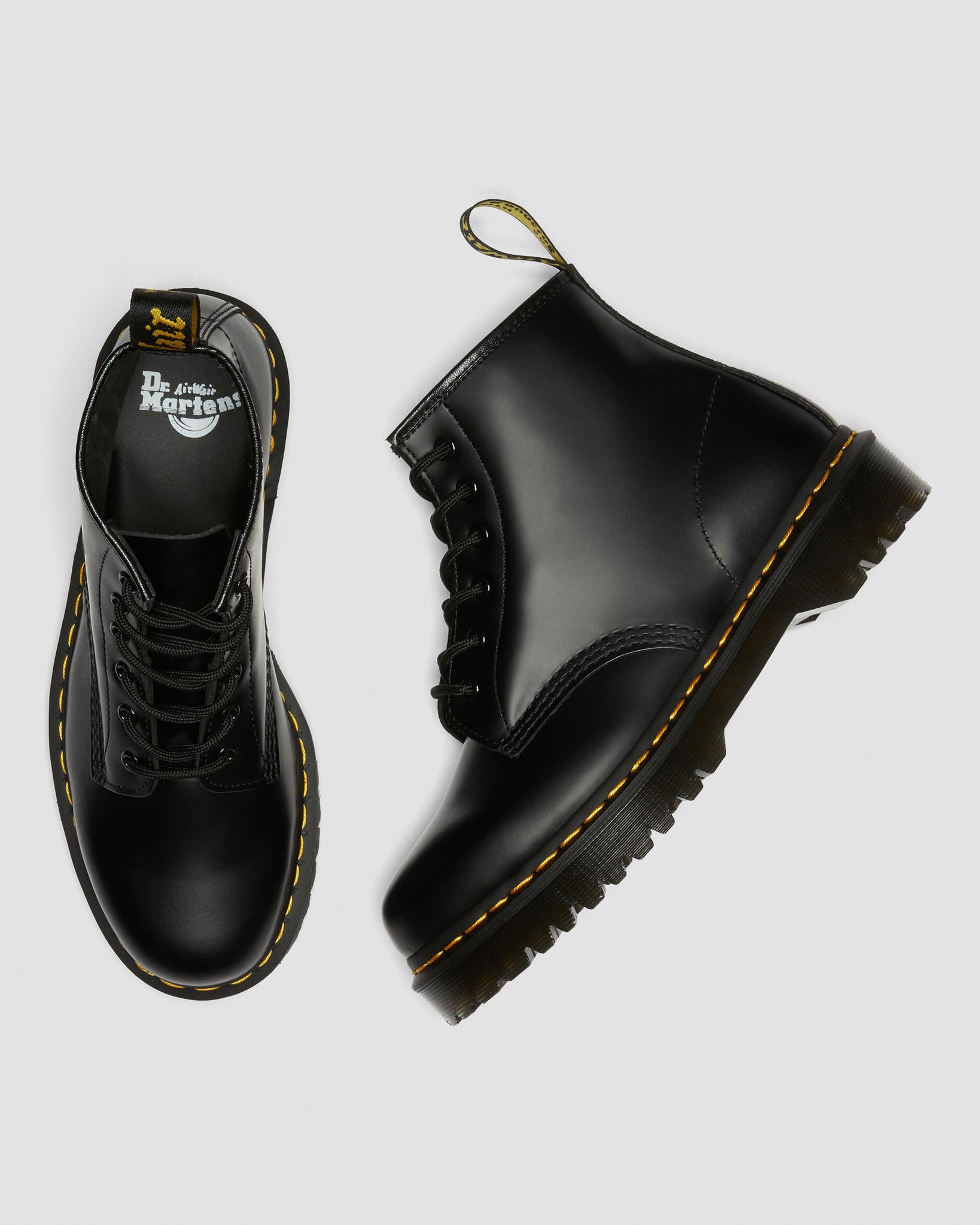 Bottes 101 Bex en cuir lisse