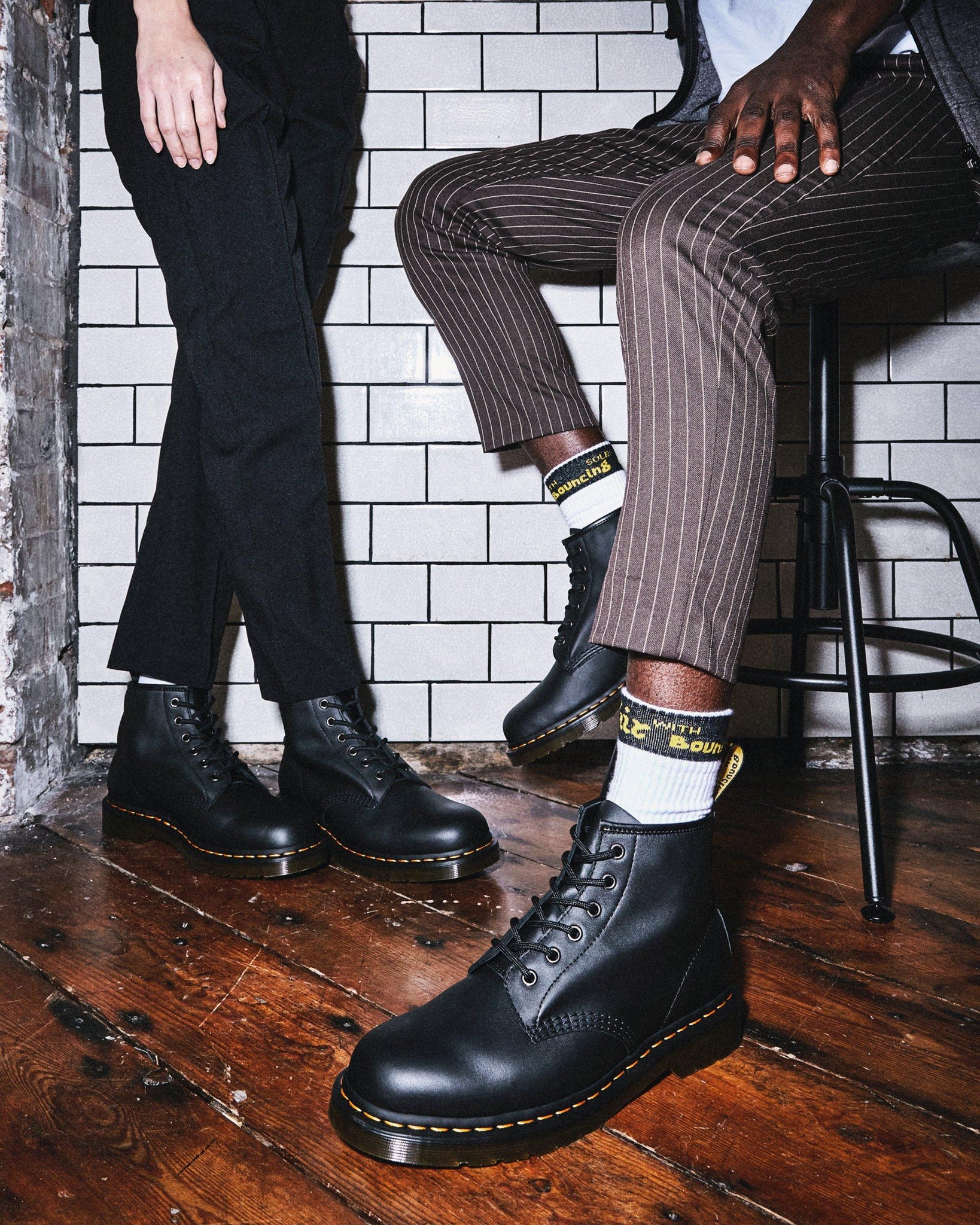 Bottes 101 en cuir nappa souple