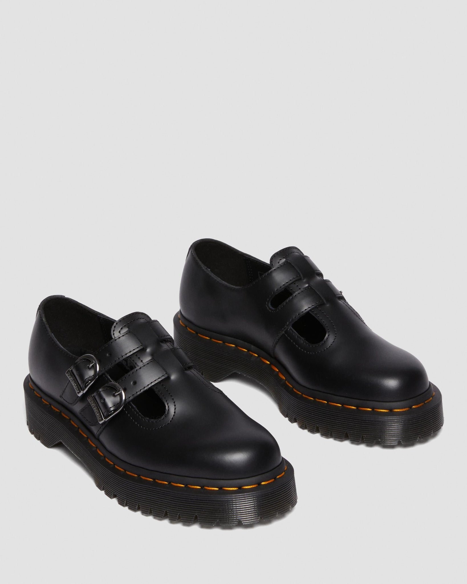 Chaussures Mary Jane 8065 II Bex à plateforme en cuir lisse