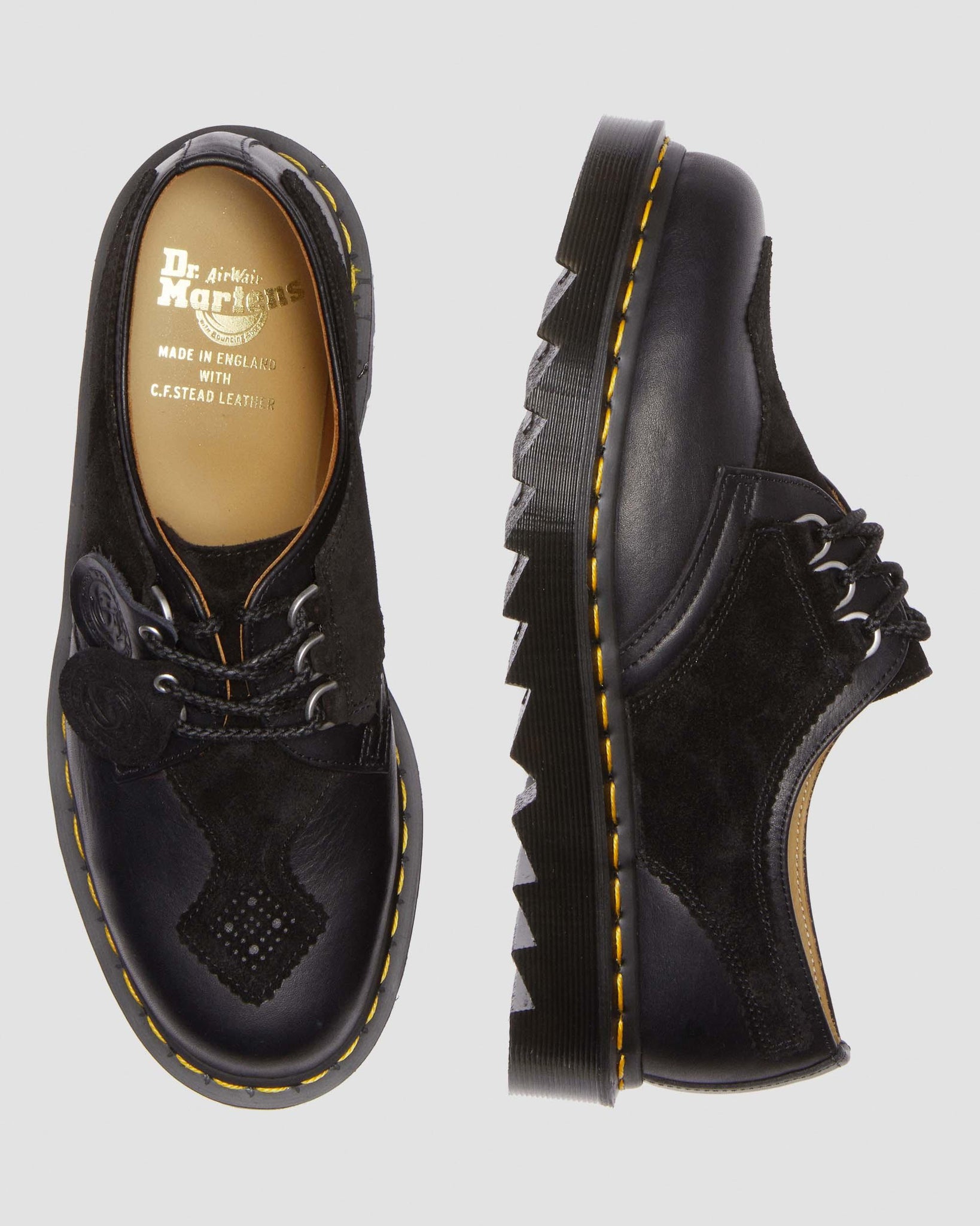 Chaussures Oxford en cuir suédé 1461 Aplq