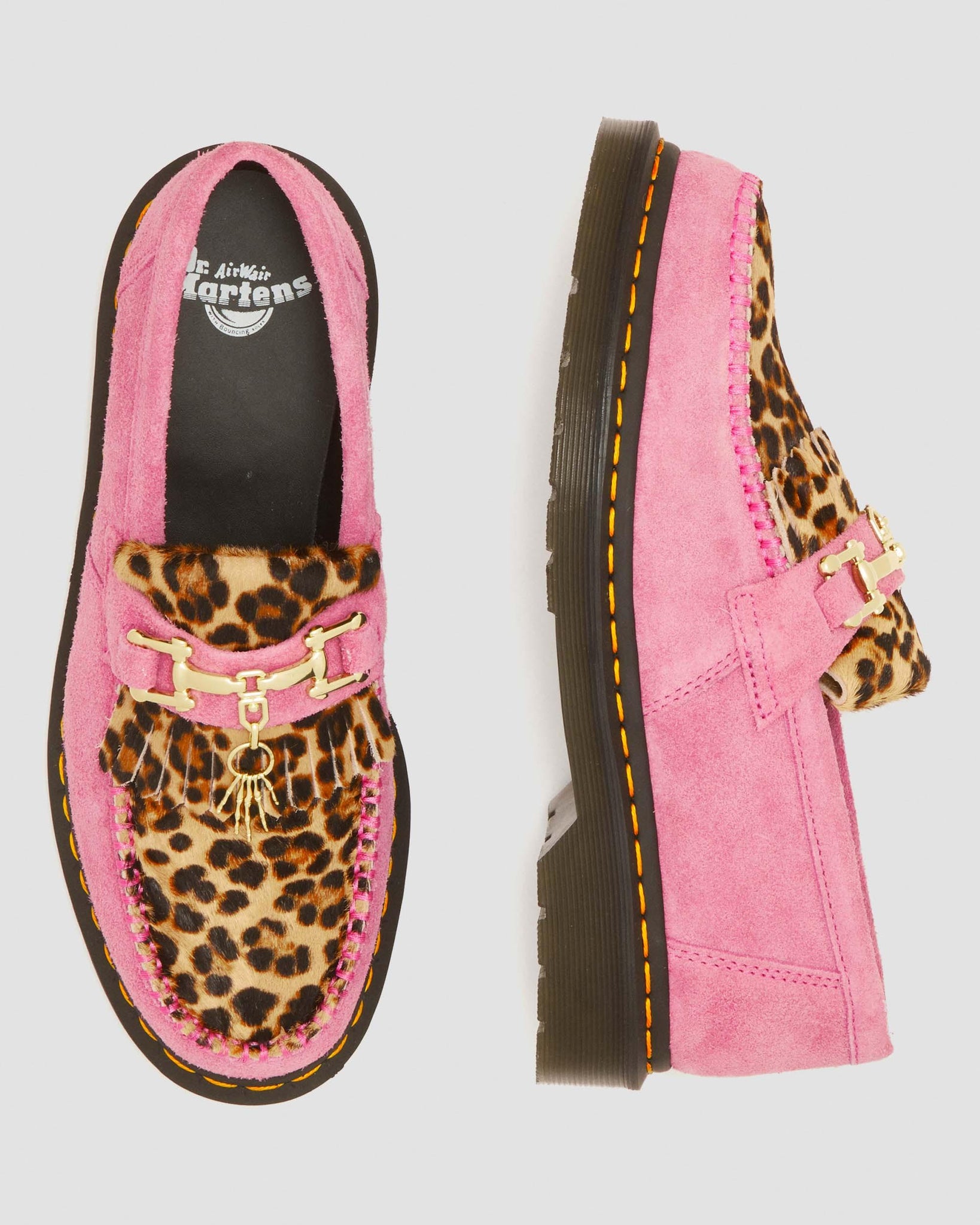 Mocassins Adrian en suède Desert Oasis couleur os avec mors en métal