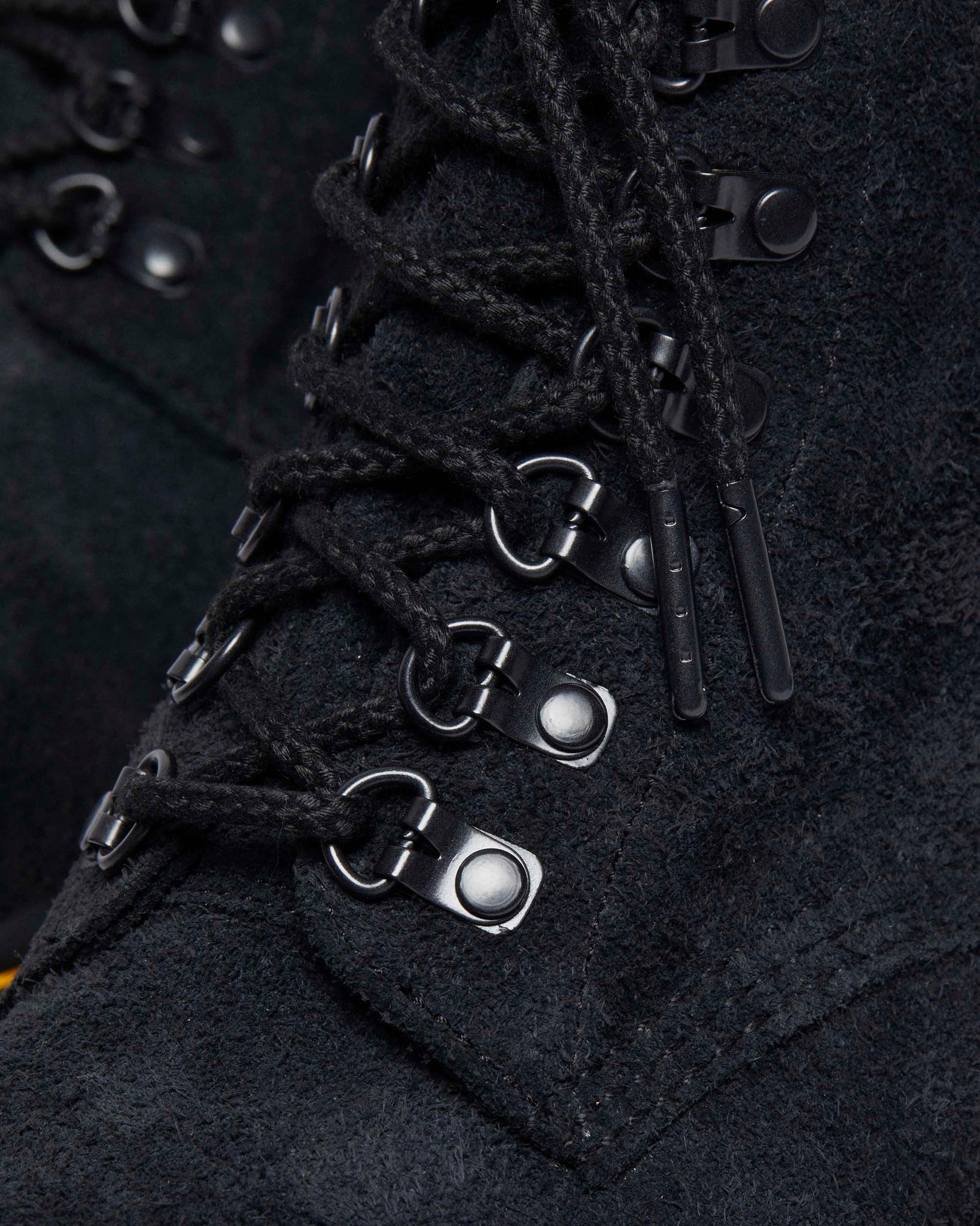1460 Hairy Suede Lace-Up Ankle Boots