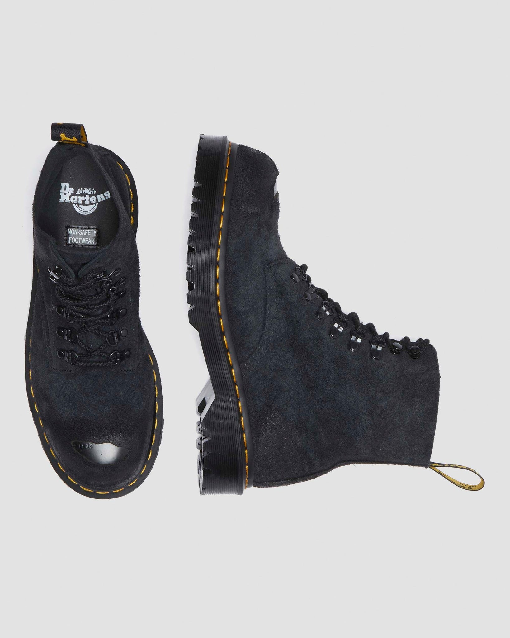 1460 Hairy Suede Lace-Up Ankle Boots