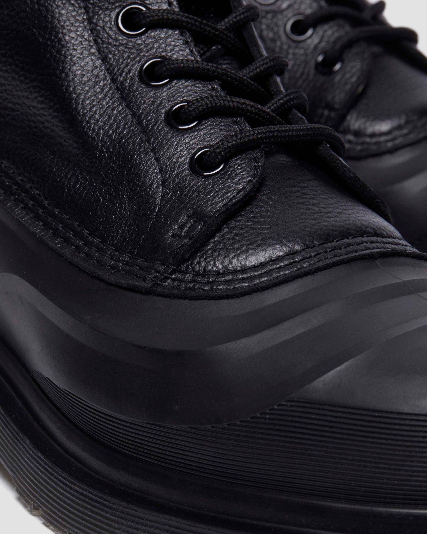 Bottines en cuir doublées polaire