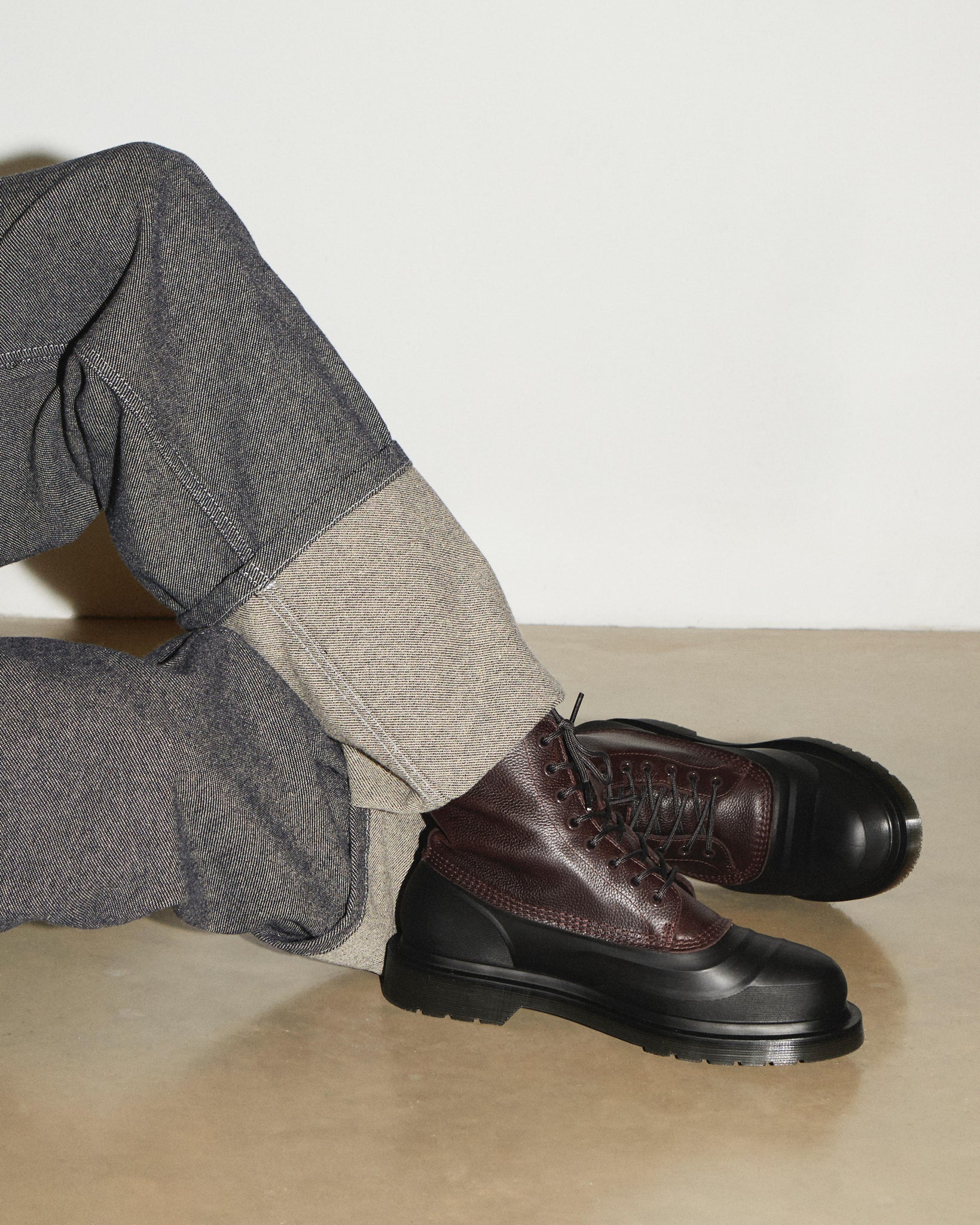 Bottines 1460 Sub en cuir, doublées en polaire pour une protection contre le froid et l’humidité