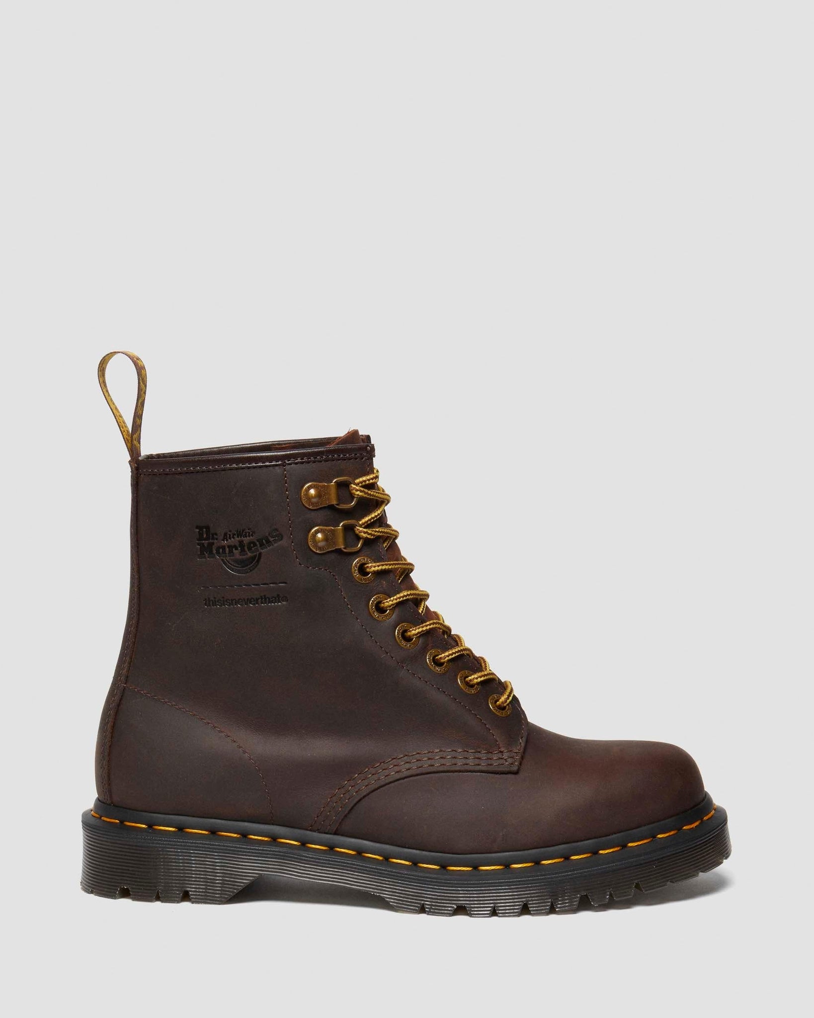 Dr. Martens x thisisneverthat – 1460 en Cuir Pleine Fleur Ciré
