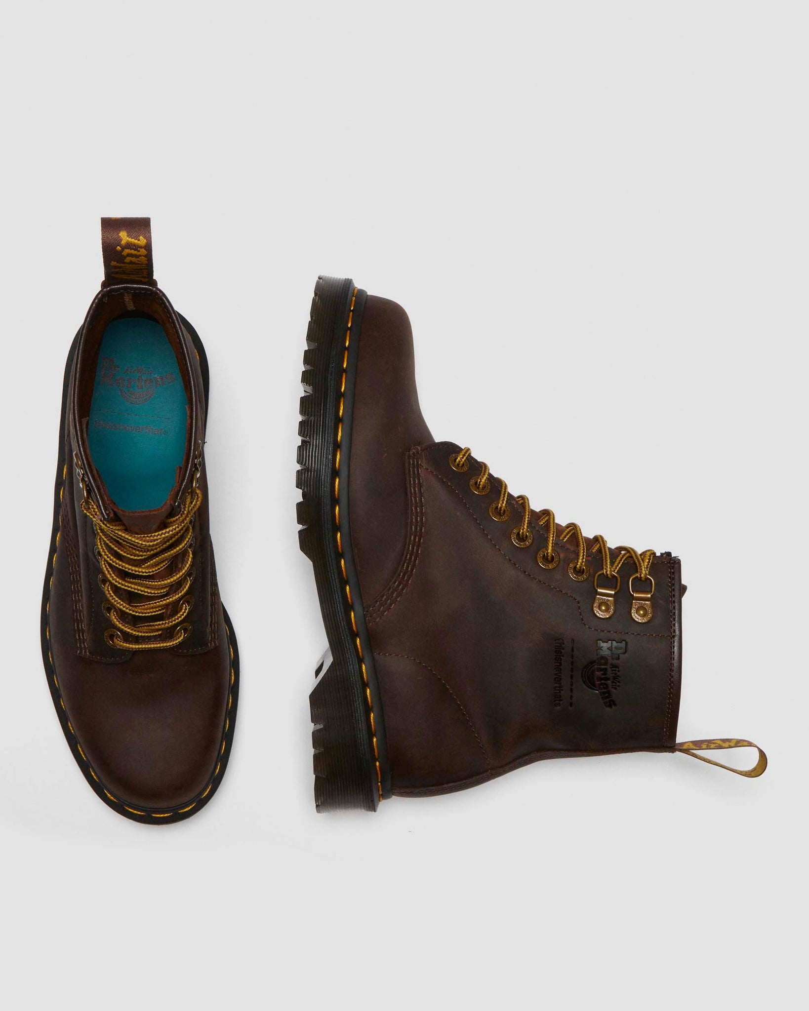 Dr. Martens x thisisneverthat – 1460 en Cuir Pleine Fleur Ciré