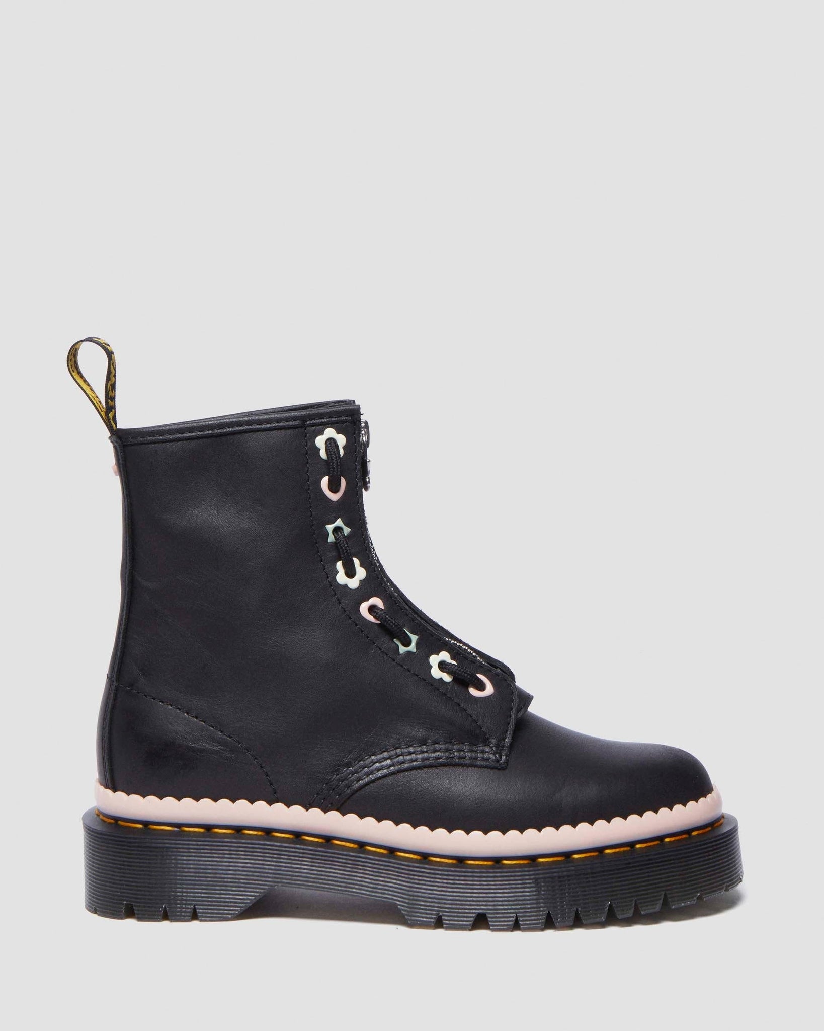 1460 Pascal Bex – Bottes en Cuir à Fermeture Zippée Frontale