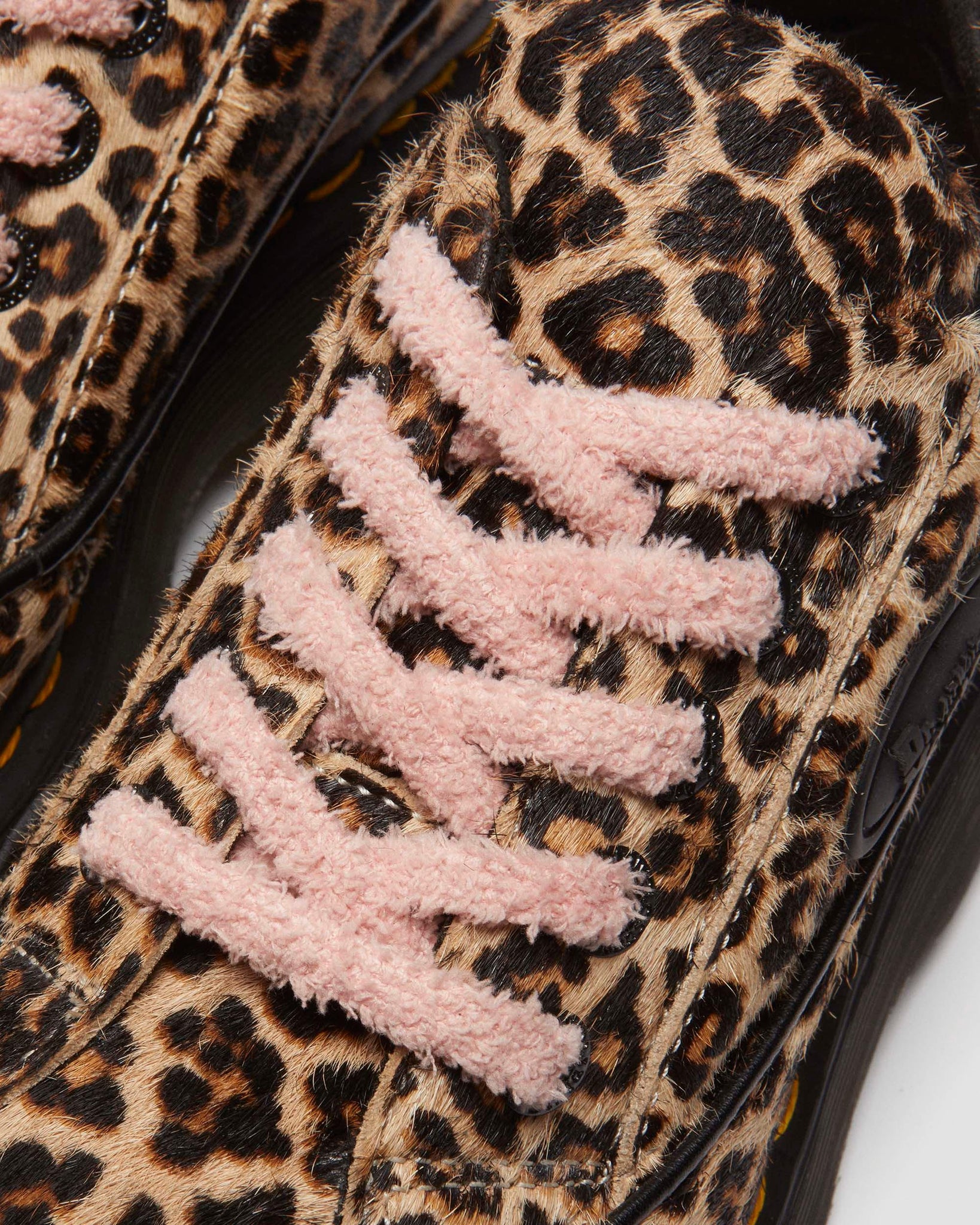 Buzz – Chaussures 5 Œillets à Imprimé Léopard