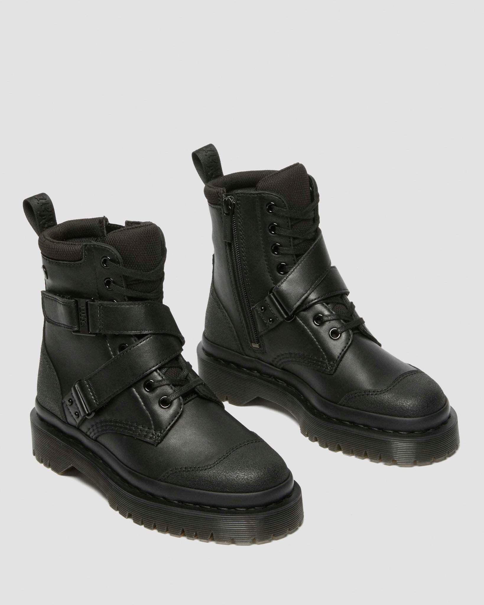Bottes 1460 Bex à Bride Tech en Cuir