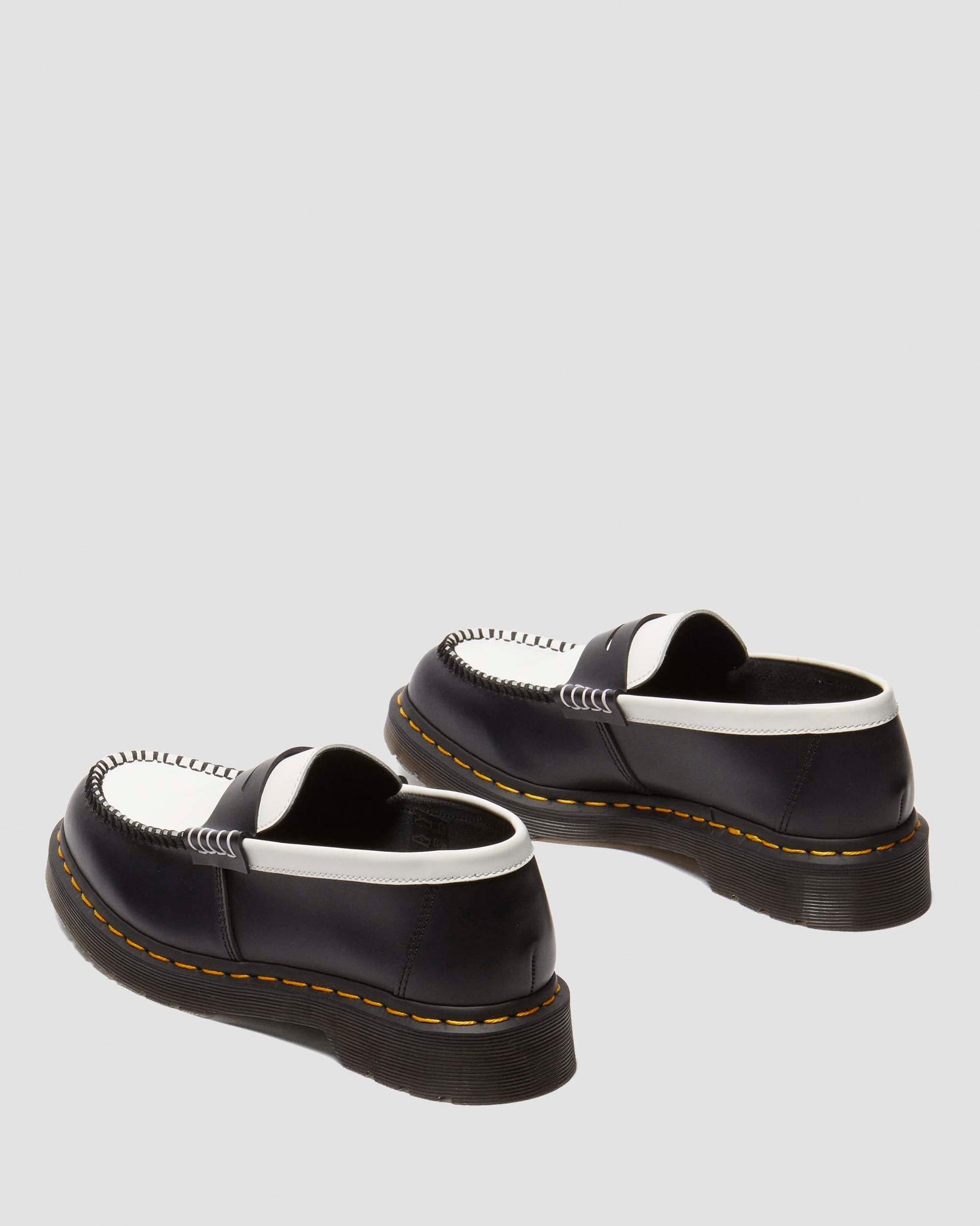 Mocassins Penton en Cuir Lisse Bicolore