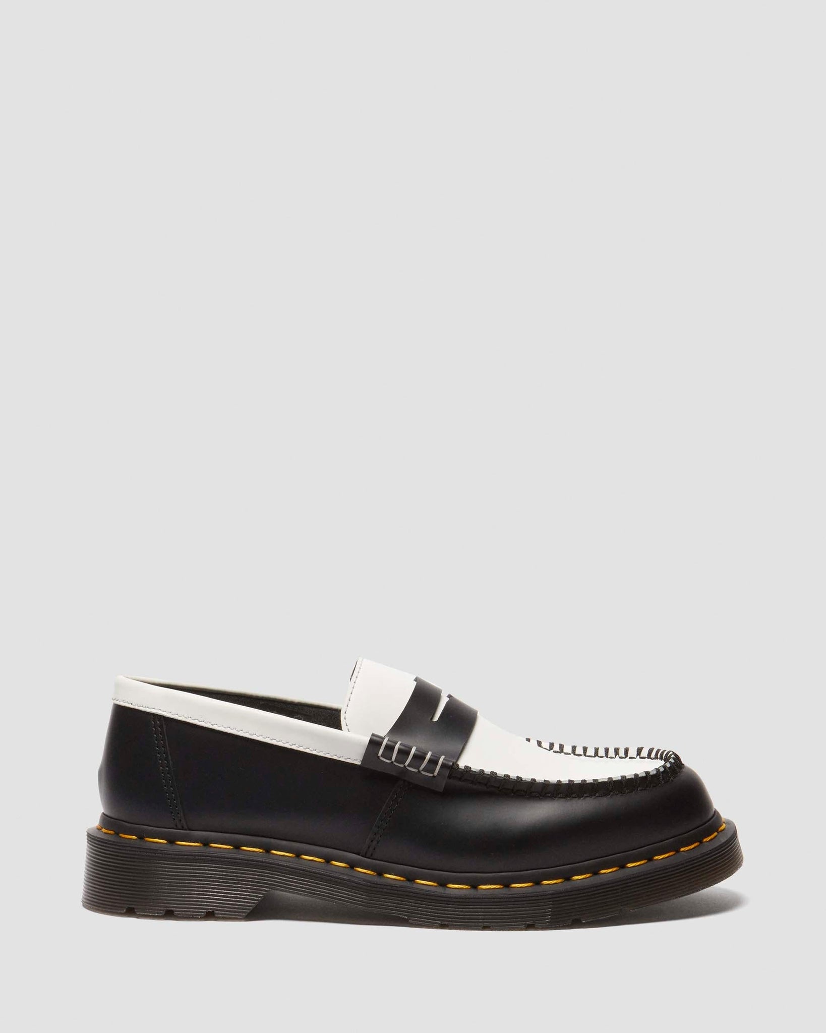 Mocassins Penton en Cuir Lisse Bicolore
