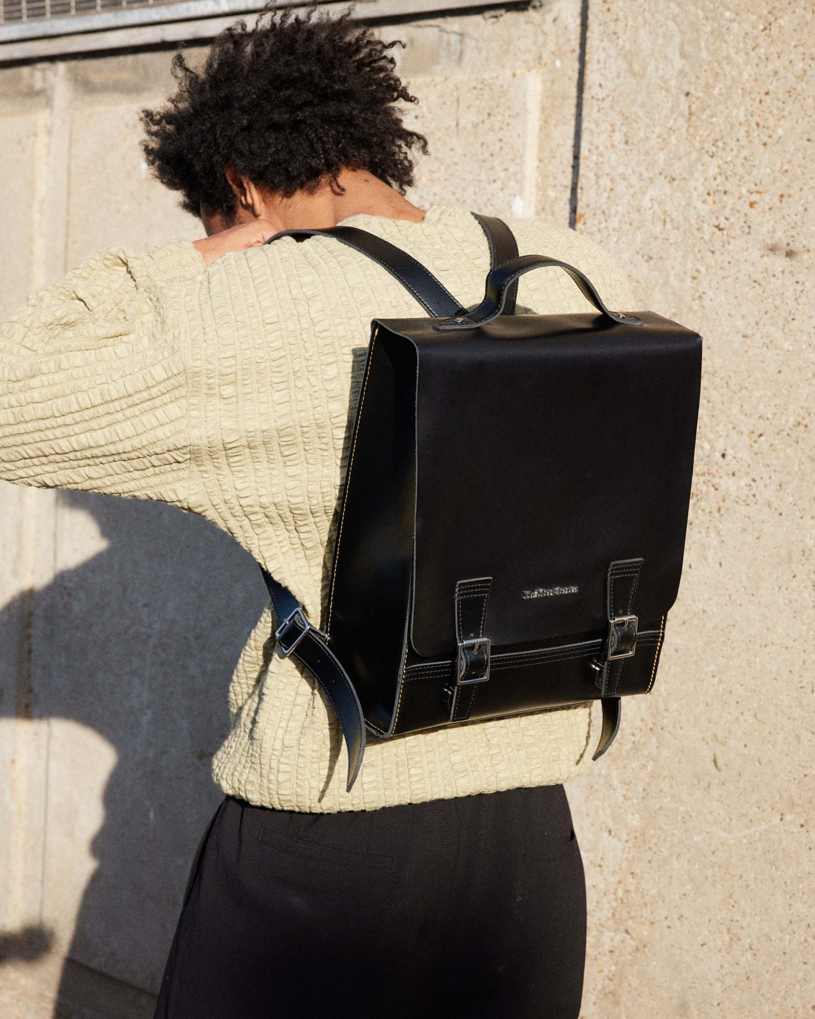 Box Backpack en Cuir