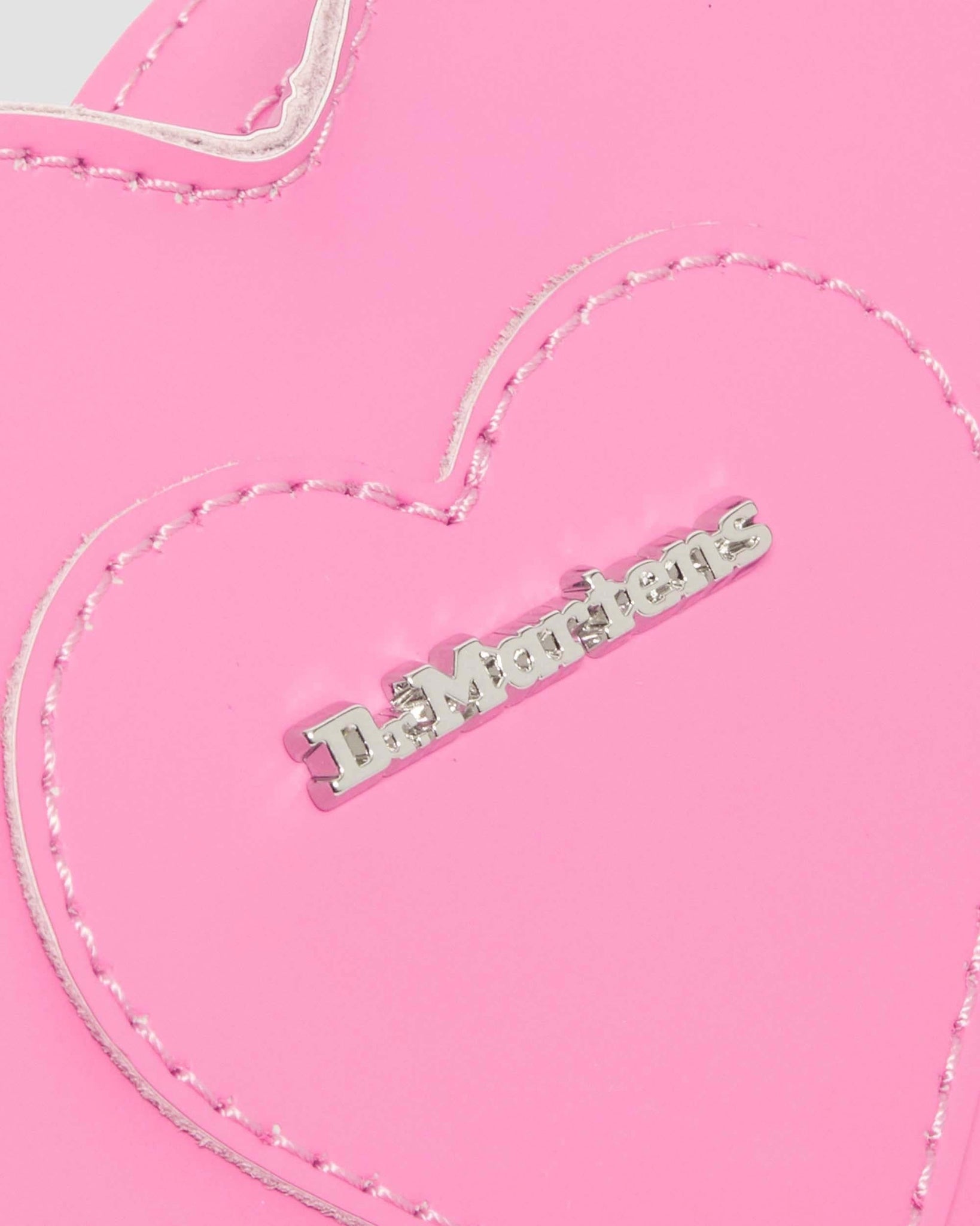 Mini Sac en Cuir Forme Cœur – Rose